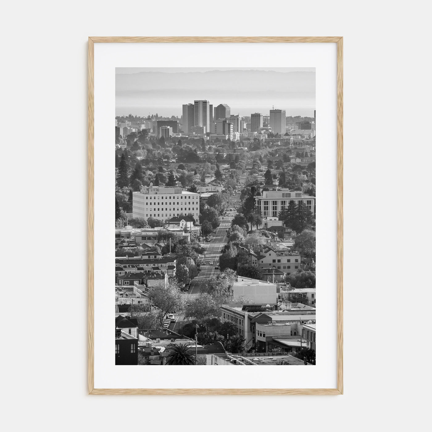Oakland Photo B&W Poster