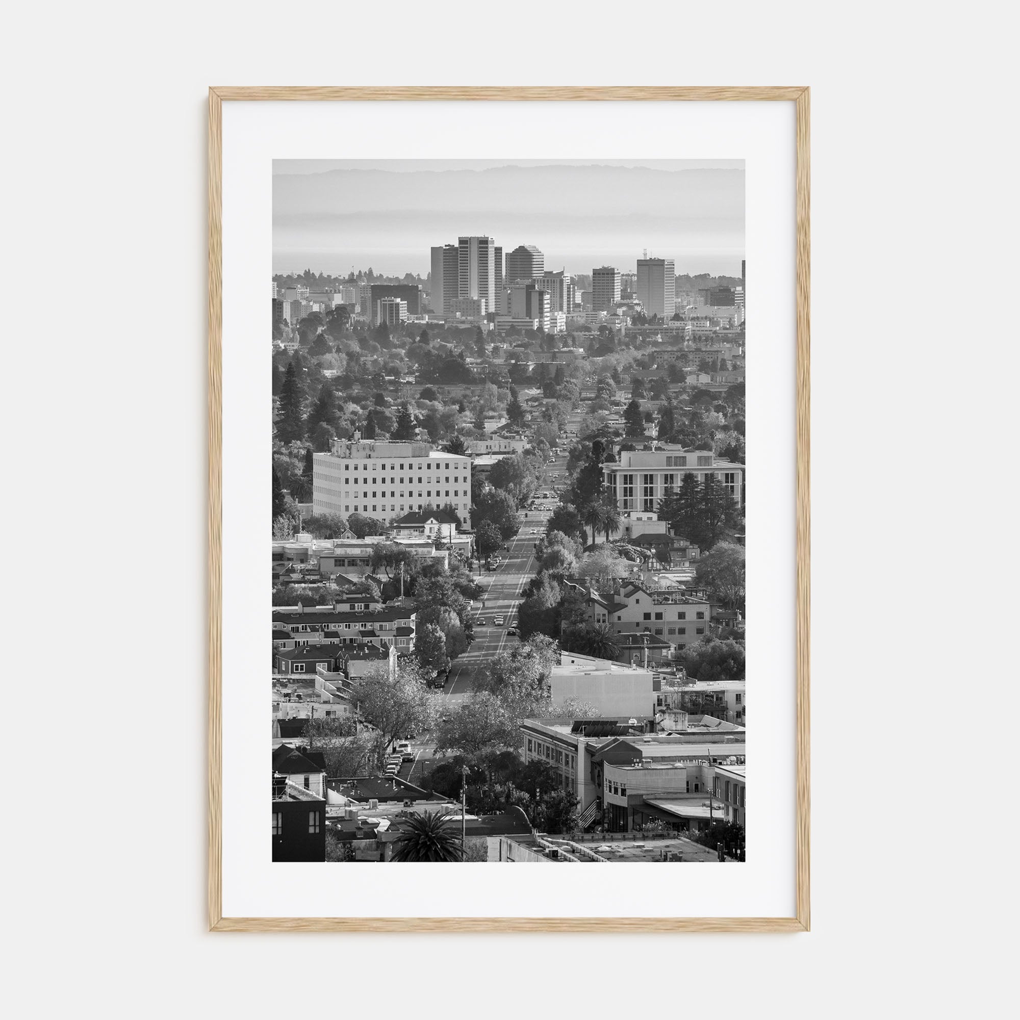 Oakland Photo B&W Poster