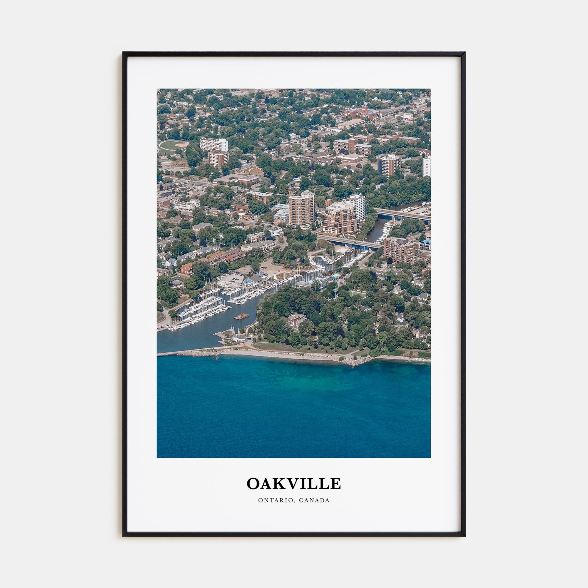 Oakville Portrait Color Poster