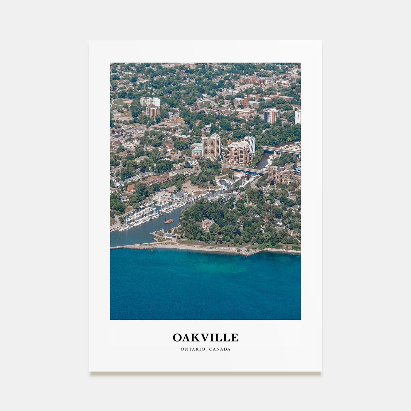 Oakville Portrait Color Poster
