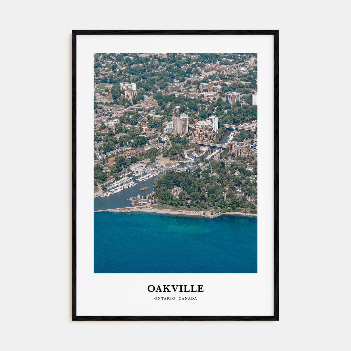 Oakville Portrait Color Poster