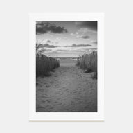 Ocean City, Maryland Photo B&W No 1 Poster
