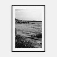 Ocean Pool Photo B&W No 1 Poster