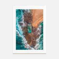Ocean Pool Photo Color No 2 Poster