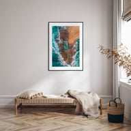 Ocean Pool Photo Color No 2 Poster