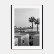 Oceanside Photo B&W No 1 Poster