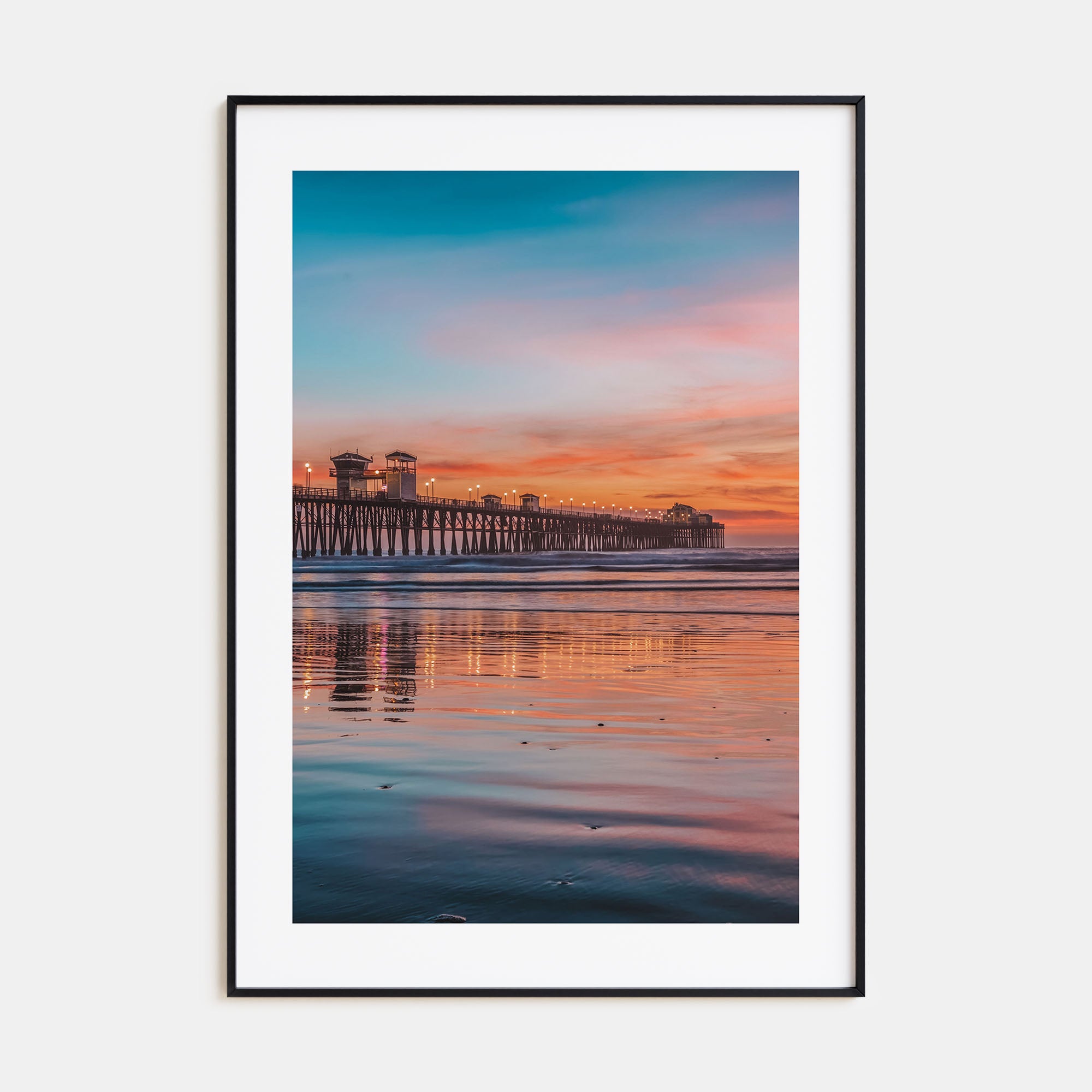 Oceanside Photo Color No 4 Poster