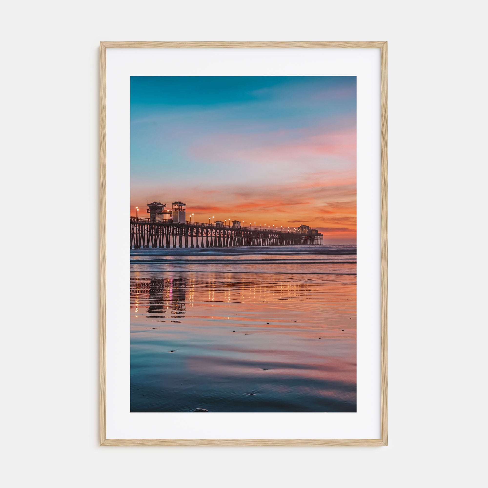 Oceanside Photo Color No 4 Poster