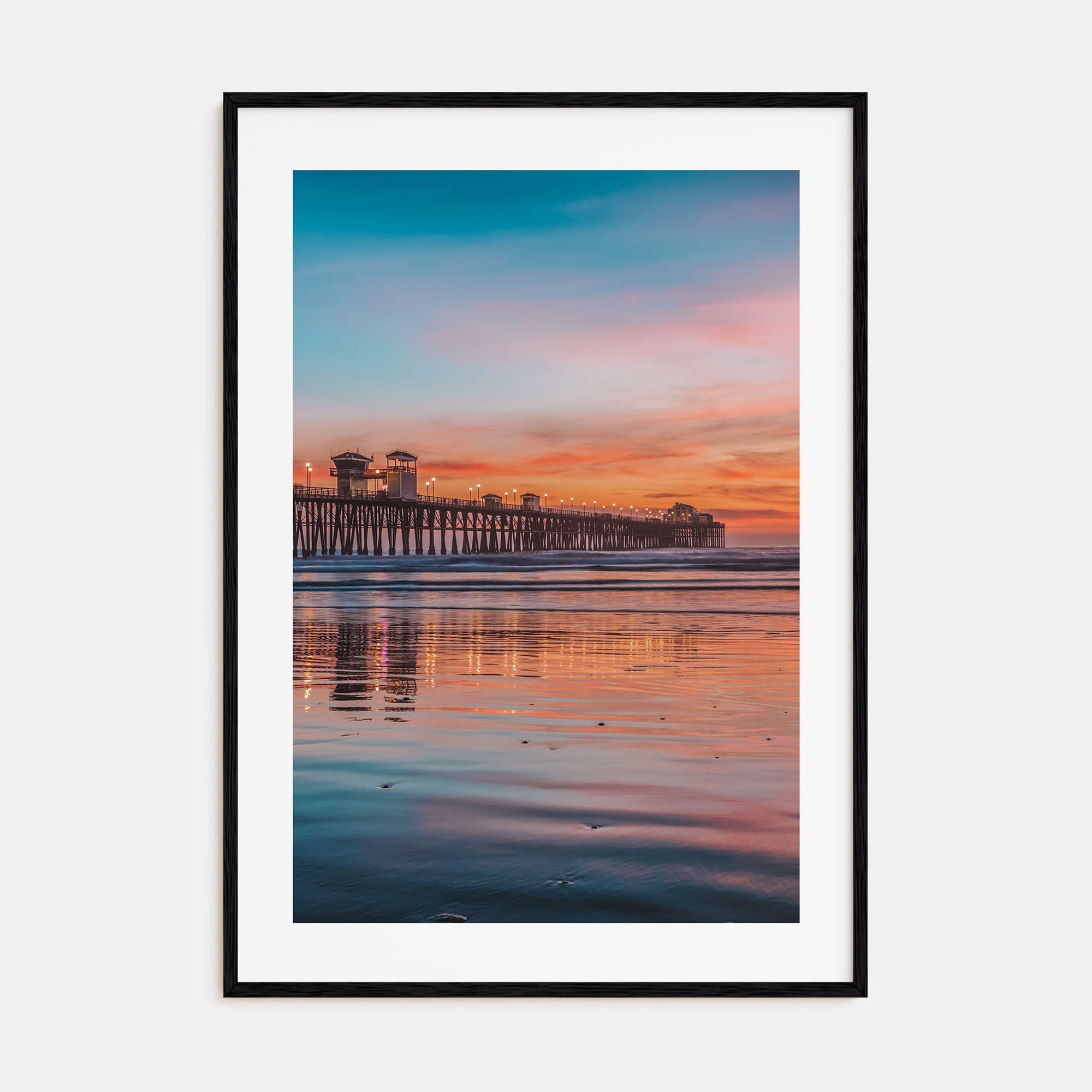 Oceanside Photo Color No 4 Poster