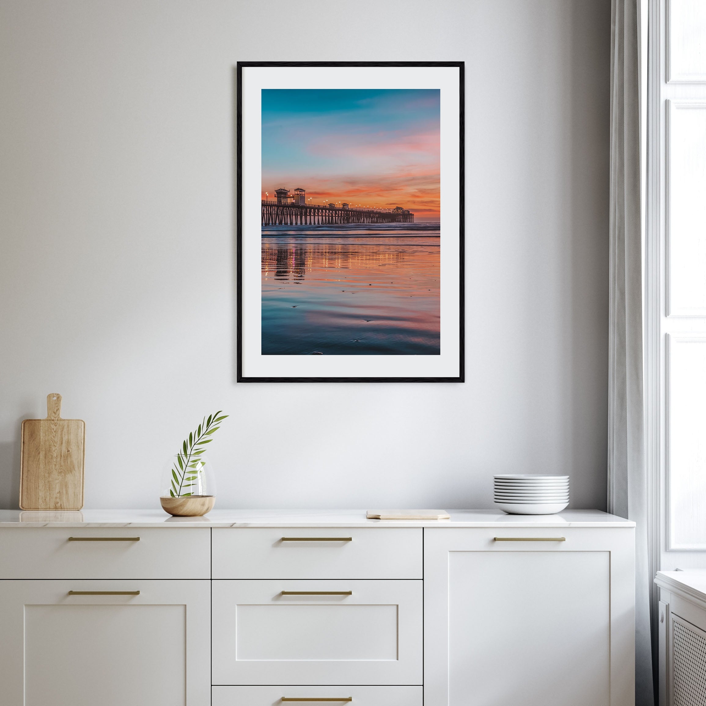 Oceanside Photo Color No 4 Poster