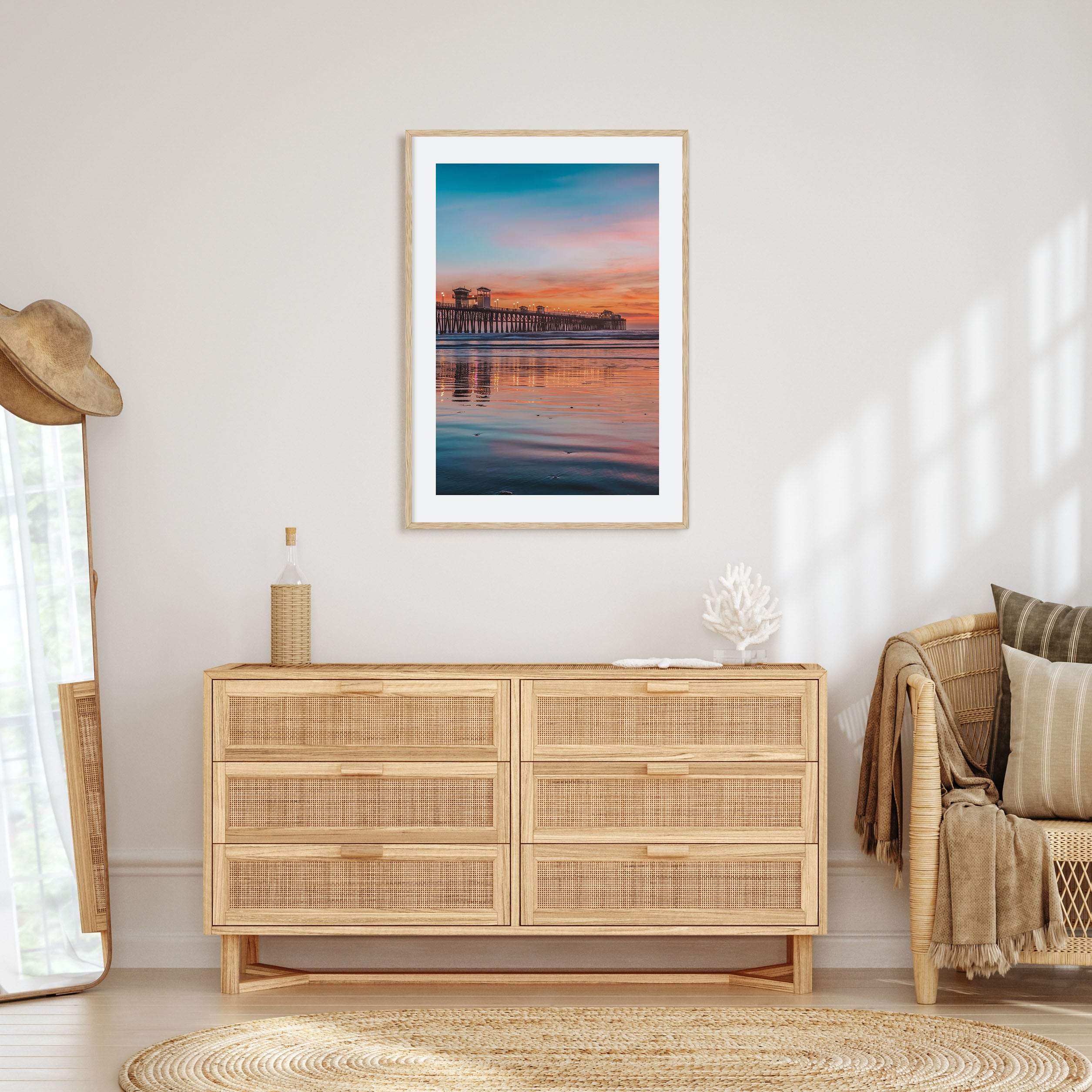 Oceanside Photo Color No 4 Poster