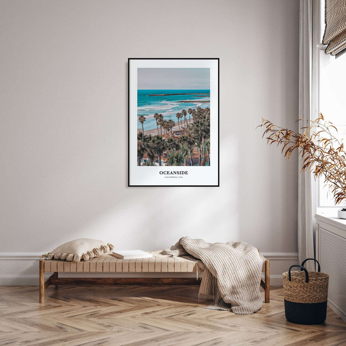 Oceanside Portrait Color No 2 Poster