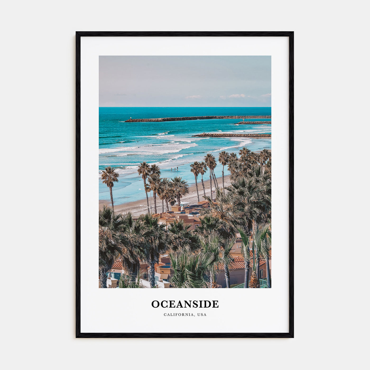 Oceanside Portrait Color No 2 Poster