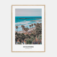 Oceanside Portrait Color No 2 Poster