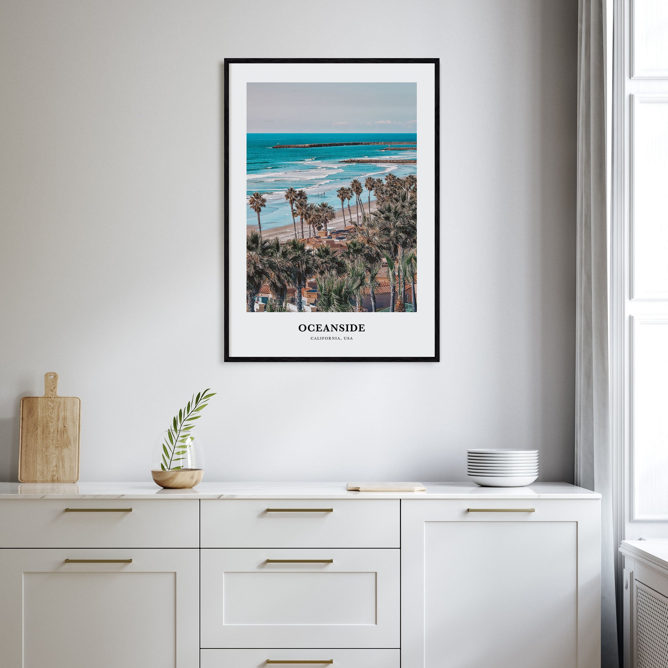 Oceanside Portrait Color No 2 Poster