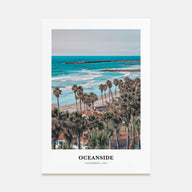 Oceanside Portrait Color No 2 Poster