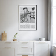 Oceanside Travel B&W No 3 Poster
