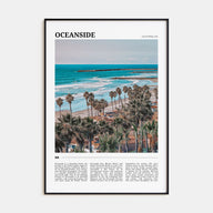 Oceanside Travel Color No 2 Poster