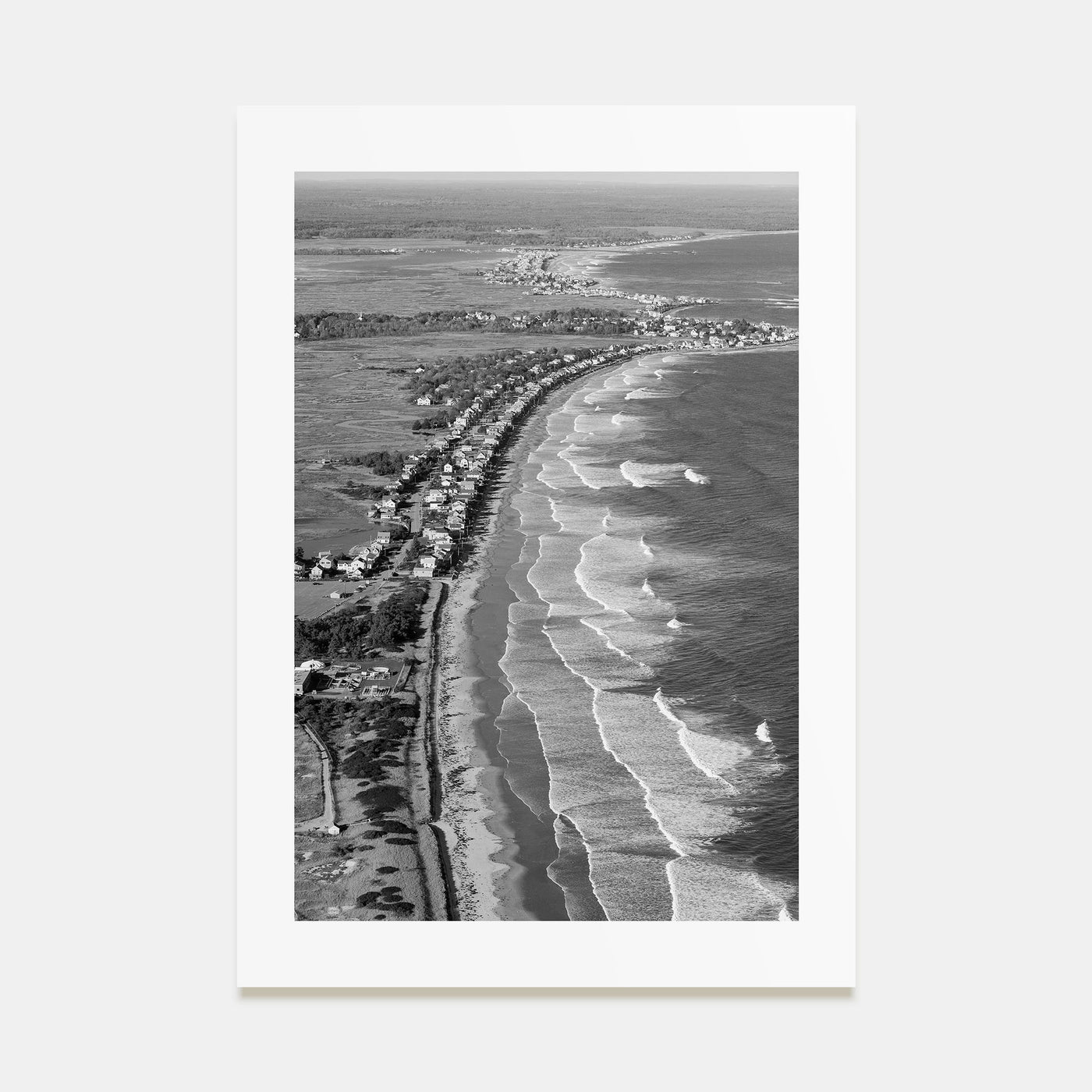 Ogunquit Photo B&W Poster