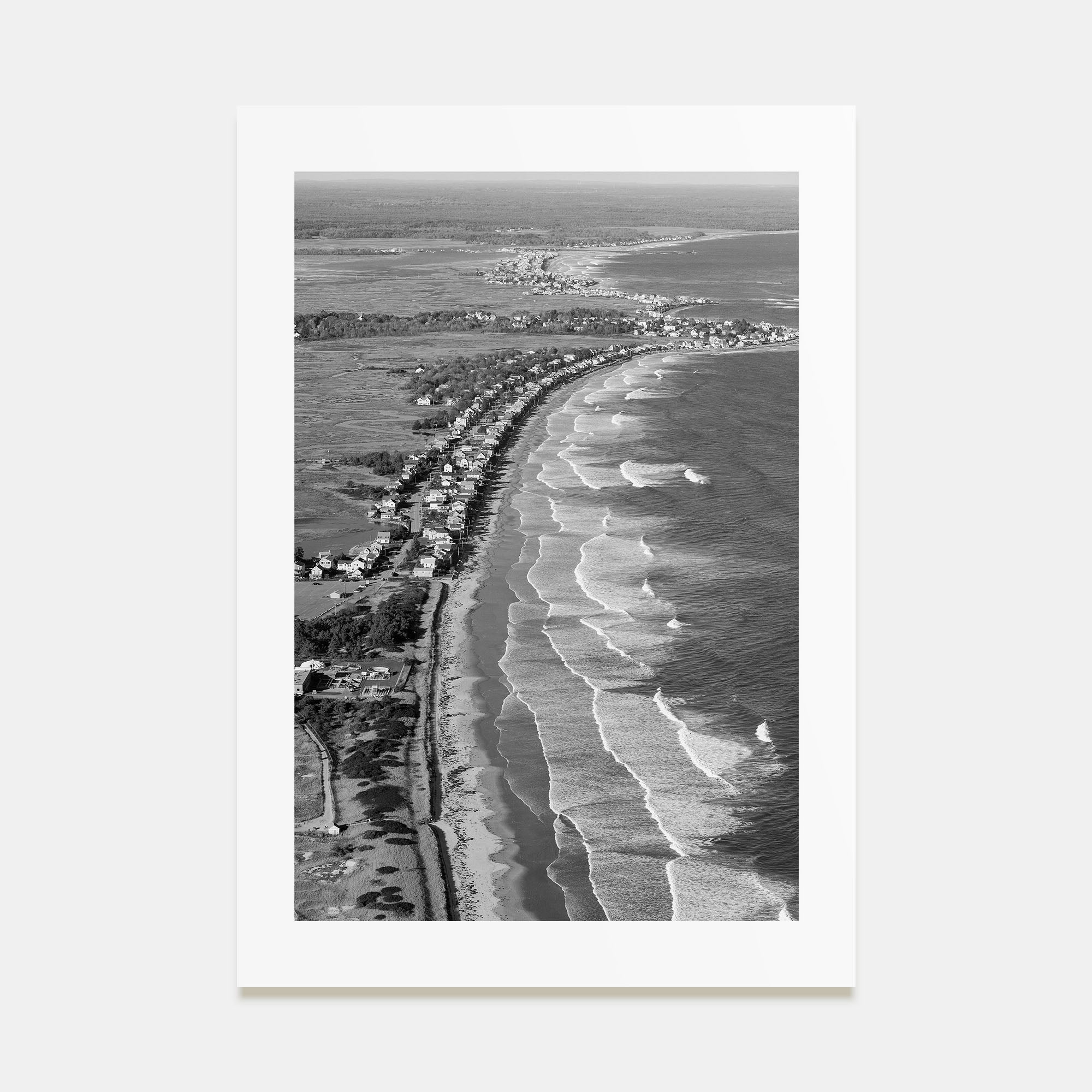 Ogunquit Photo B&W Poster
