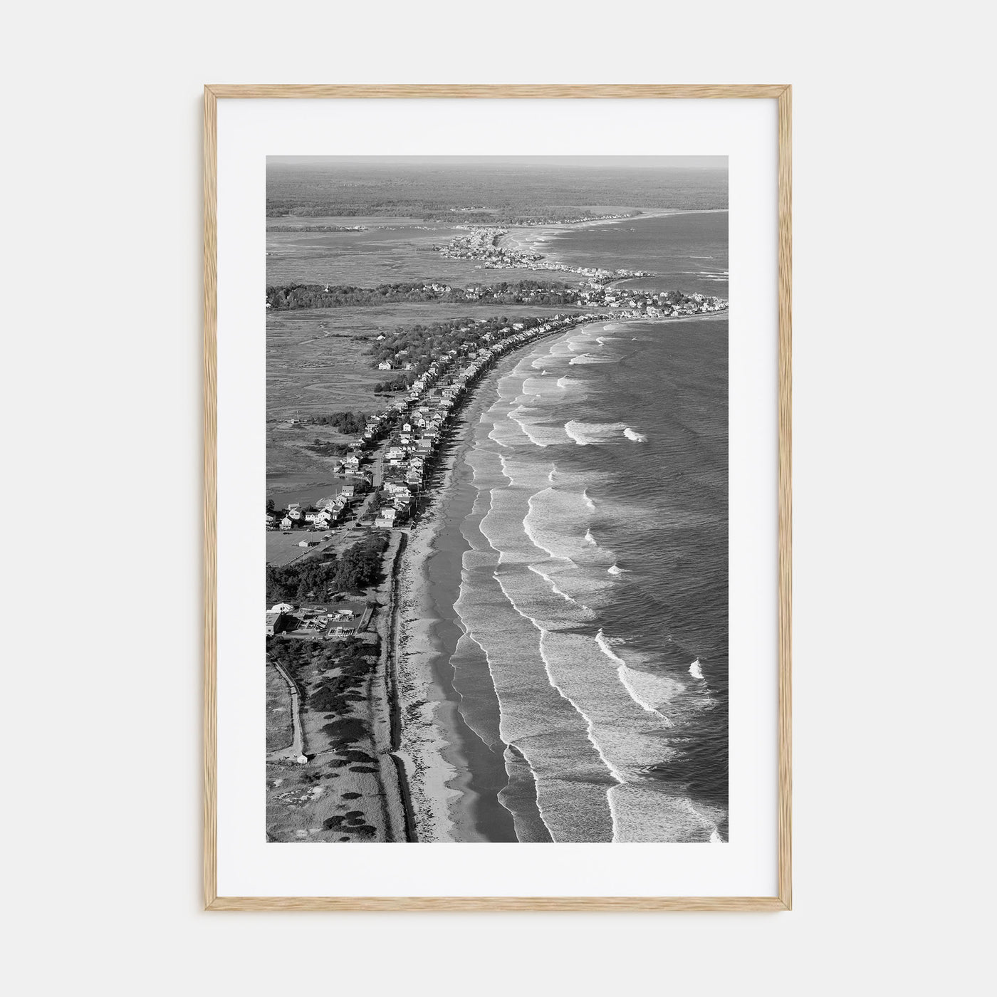 Ogunquit Photo B&W Poster