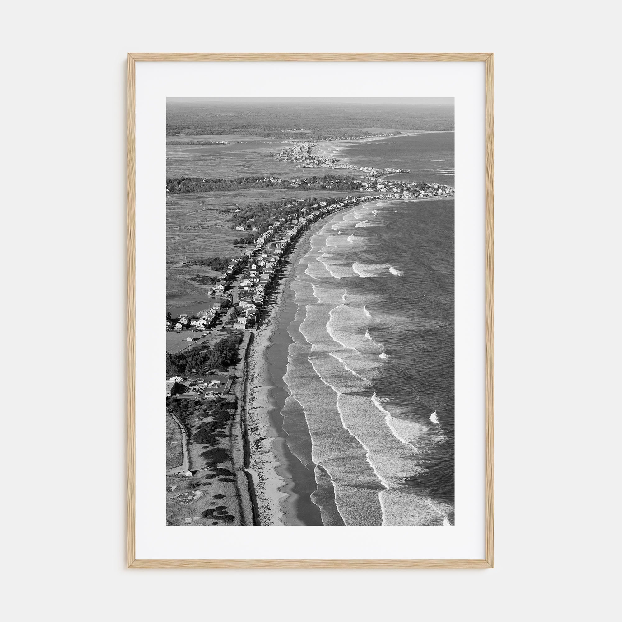 Ogunquit Photo B&W Poster