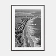 Ogunquit Photo B&W Poster