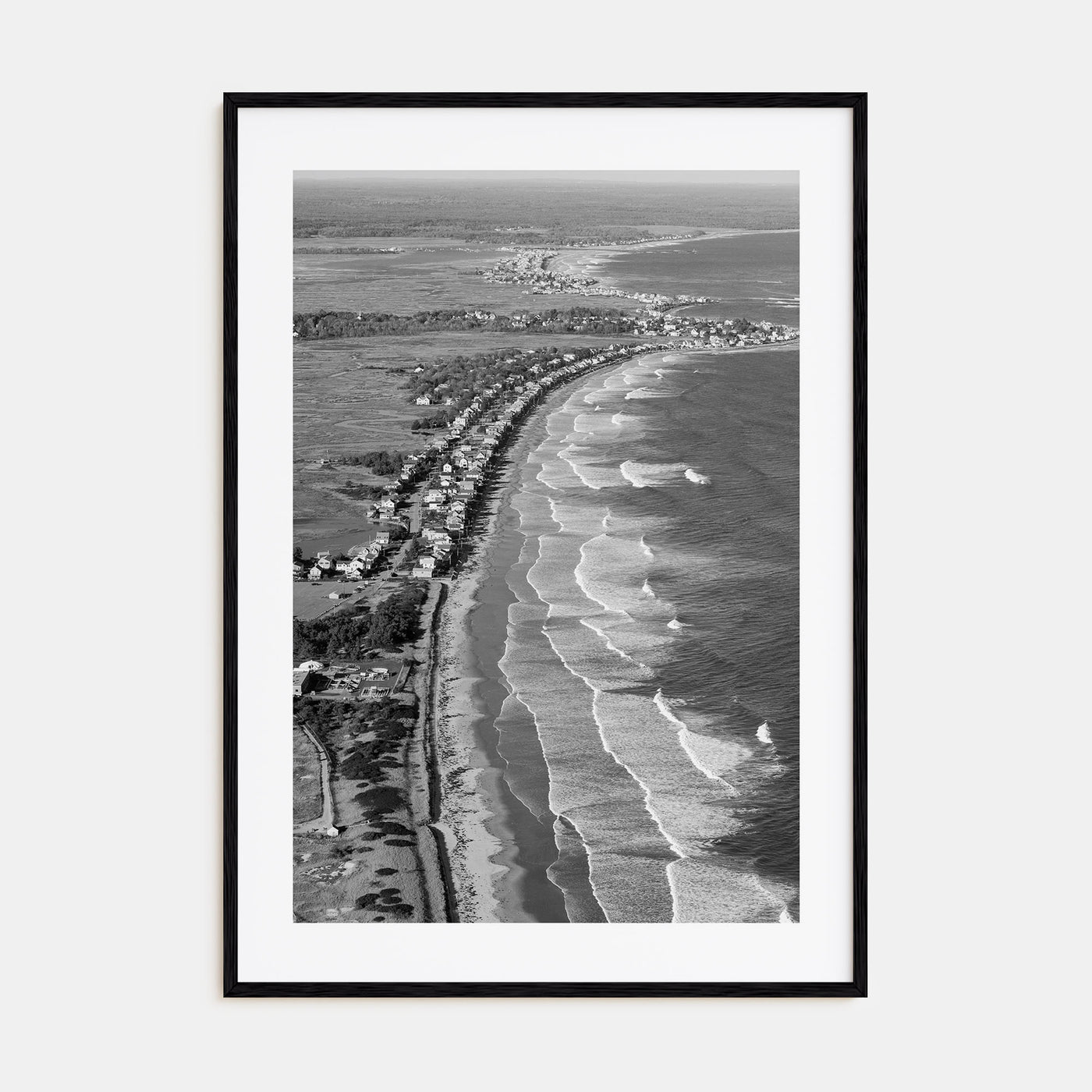 Ogunquit Photo B&W Poster