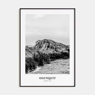 Ogunquit Portrait B&W Poster