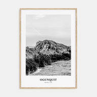 Ogunquit Portrait B&W Poster