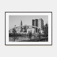 Ohio Landscape B&W Poster