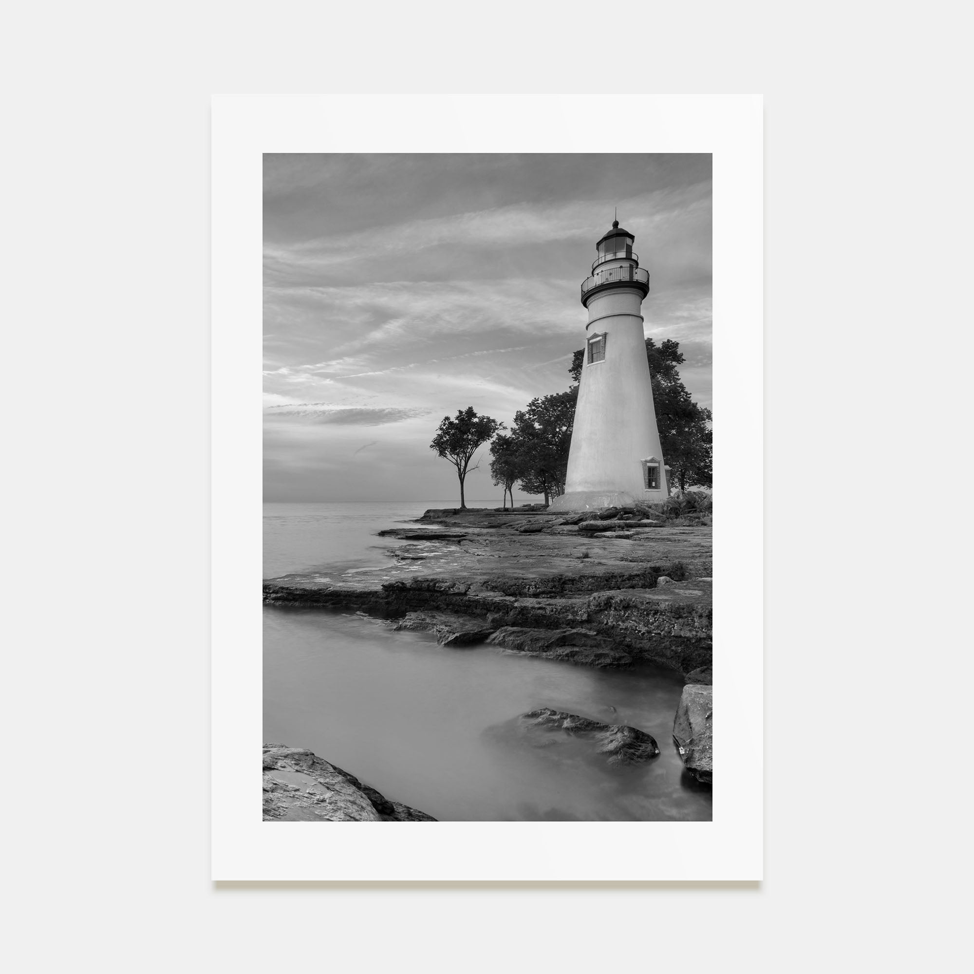 Ohio Photo B&W Poster