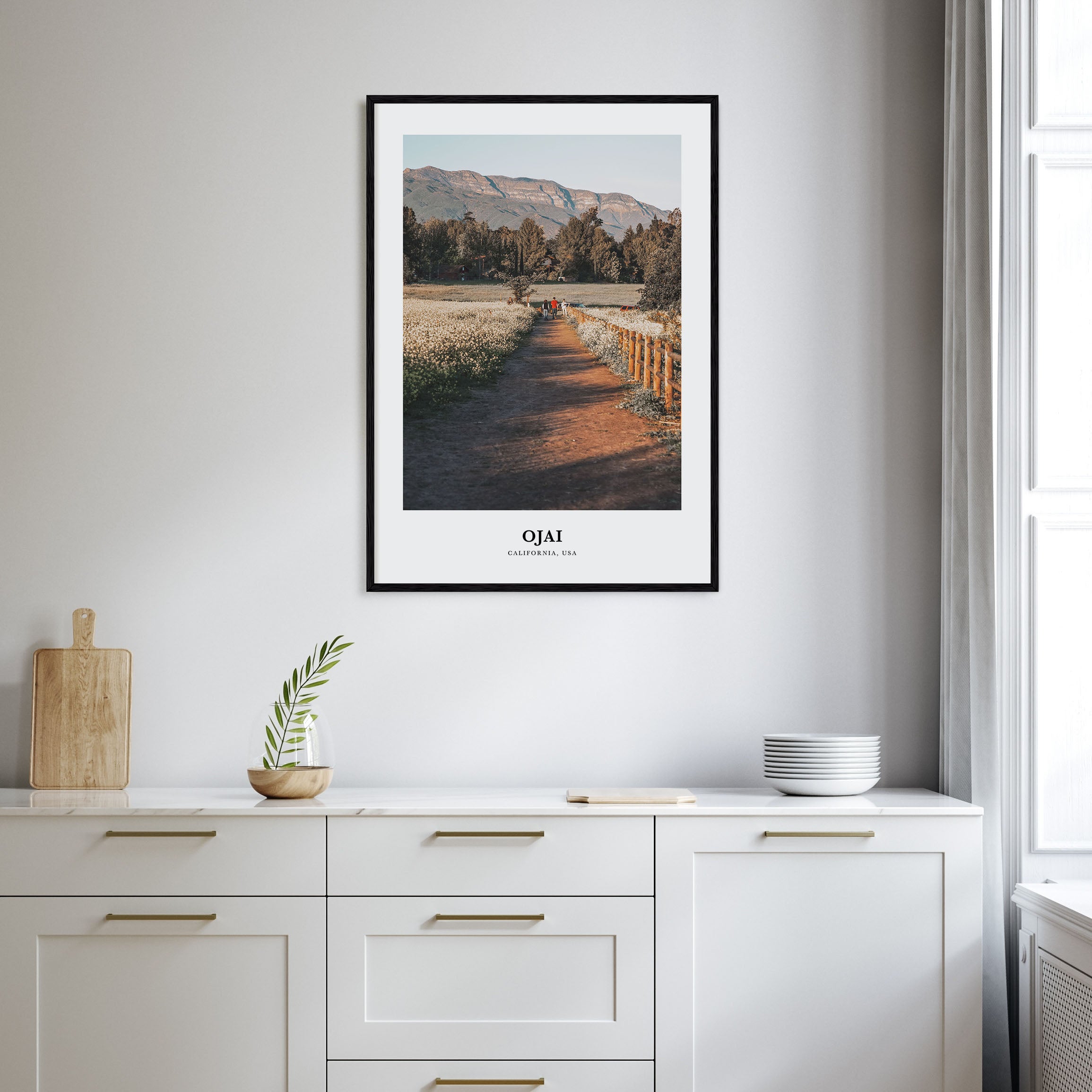 Ojai Portrait Color Poster
