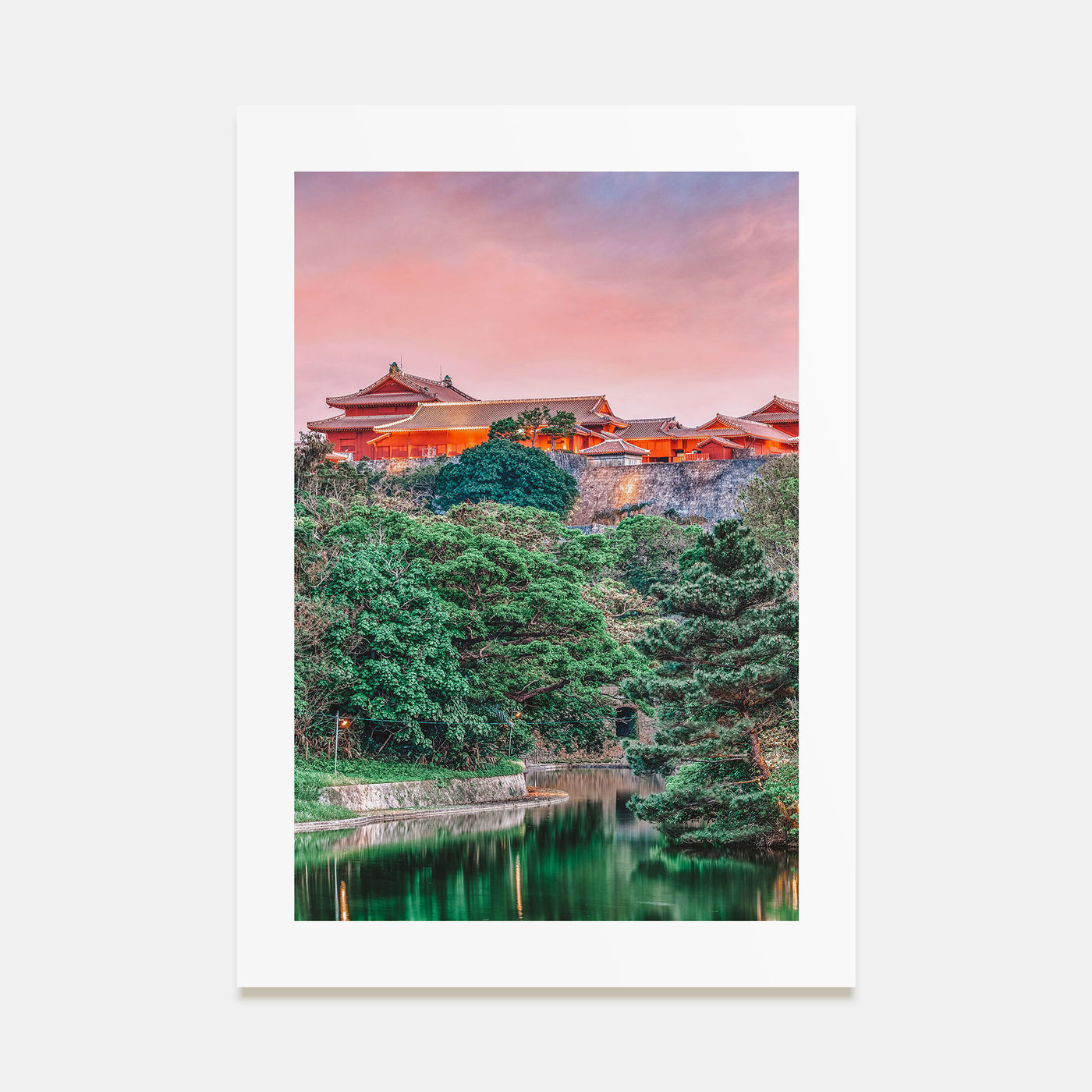 Okinawa Photo Color Poster