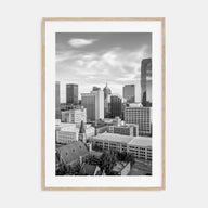 Oklahoma City Photo B&W Poster