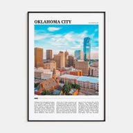 Oklahoma City Travel Color No 1 Poster