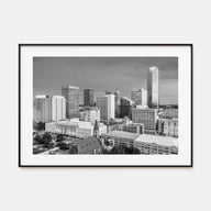 Oklahoma Landscape B&W Poster