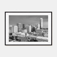 Oklahoma Landscape B&W Poster