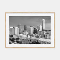 Oklahoma Landscape B&W Poster
