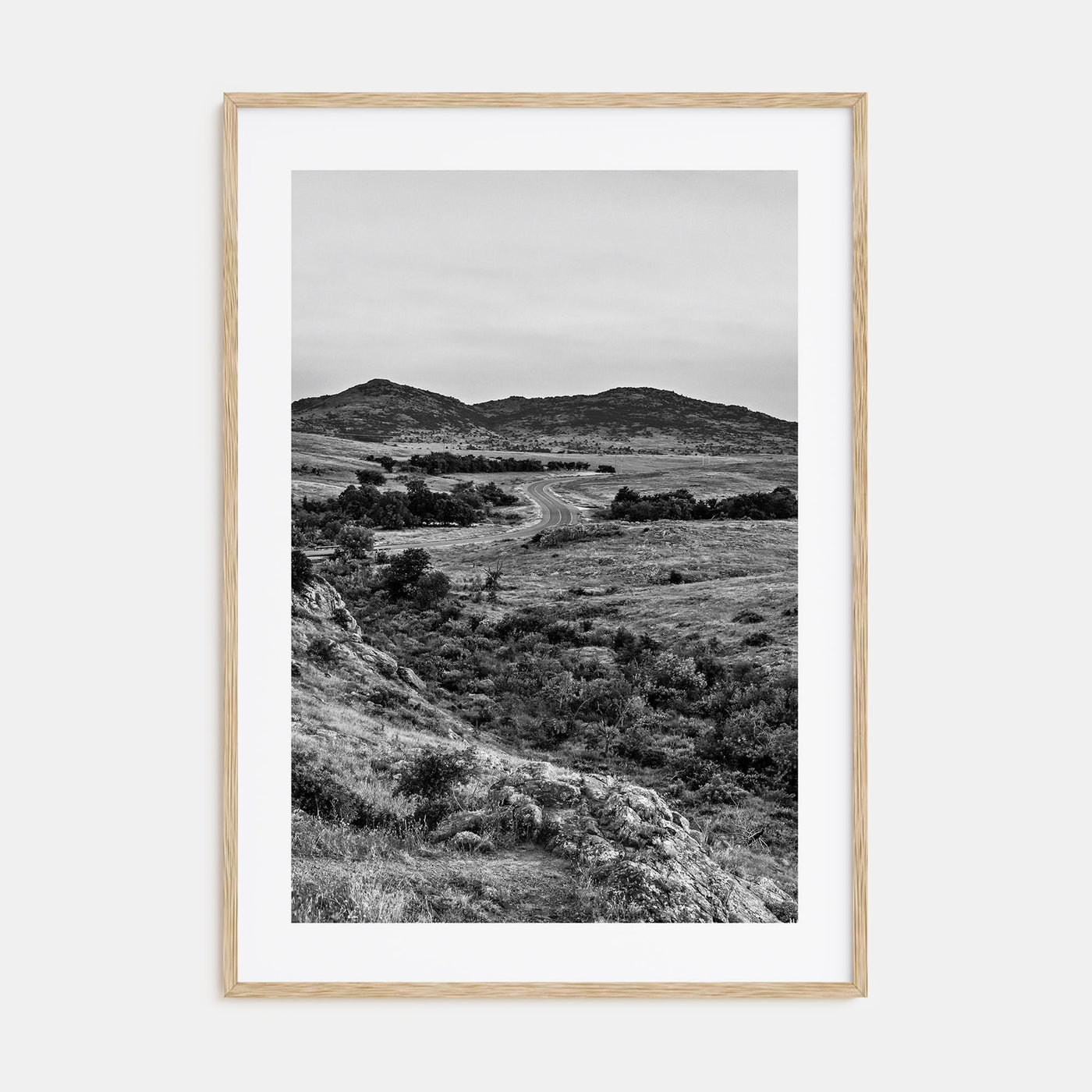 Oklahoma Photo B&W No 1 Poster