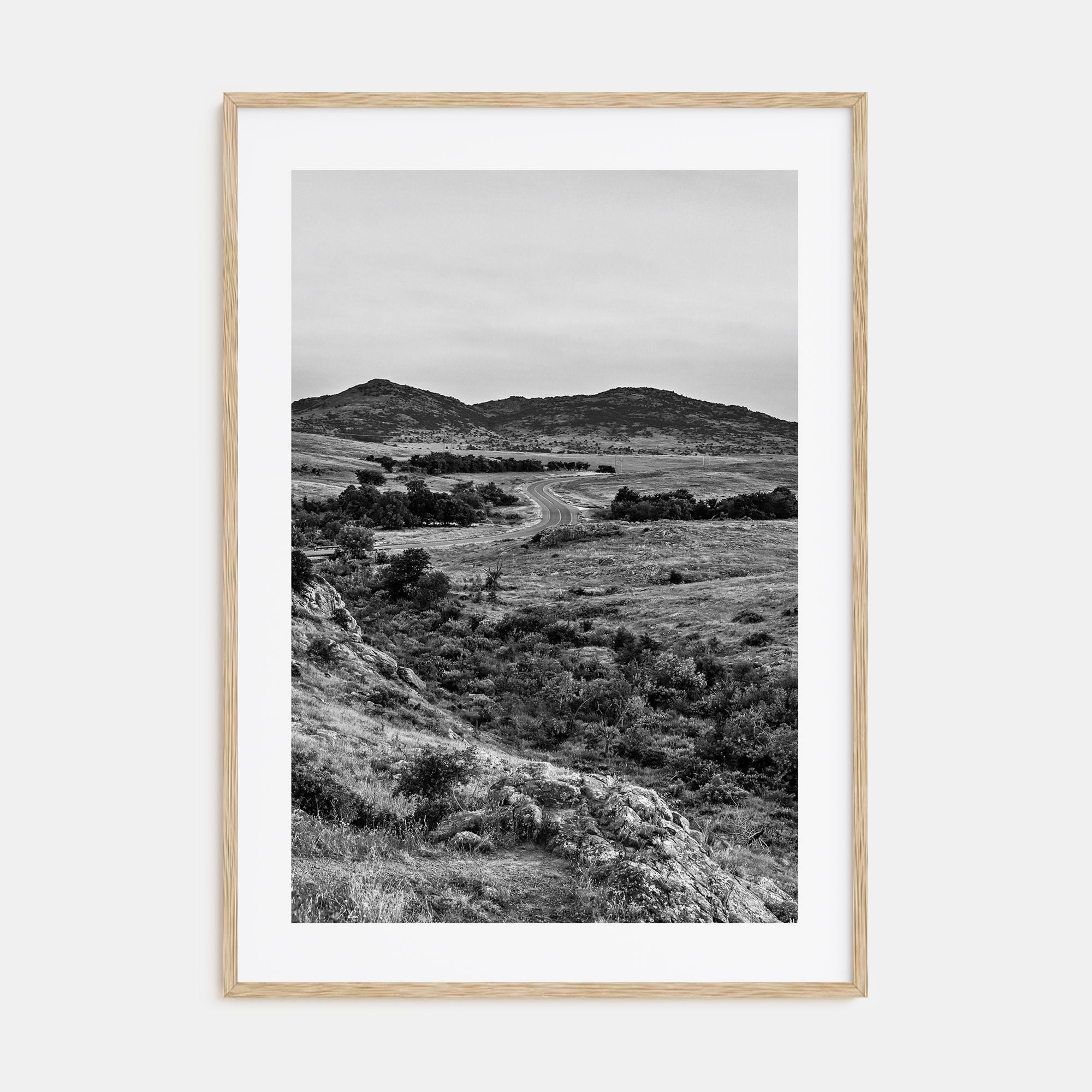 Oklahoma Photo B&W No 1 Poster