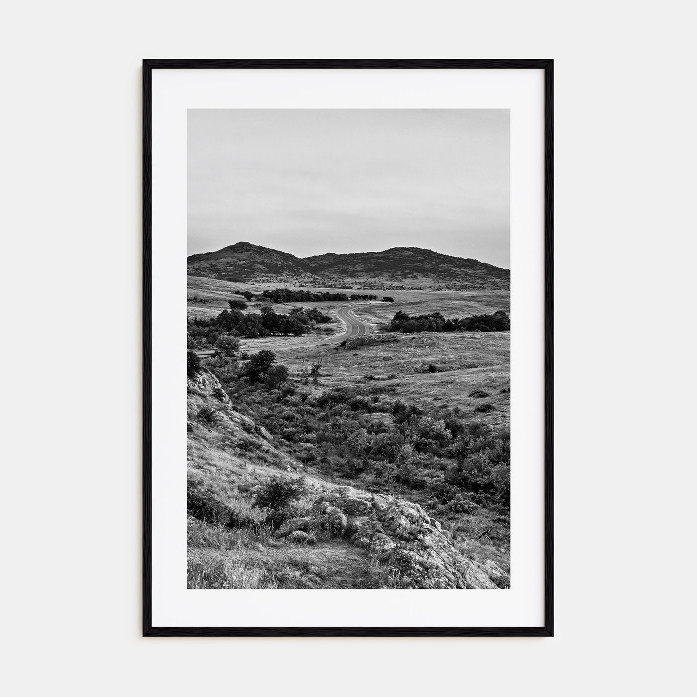Oklahoma Photo B&W No 1 Poster