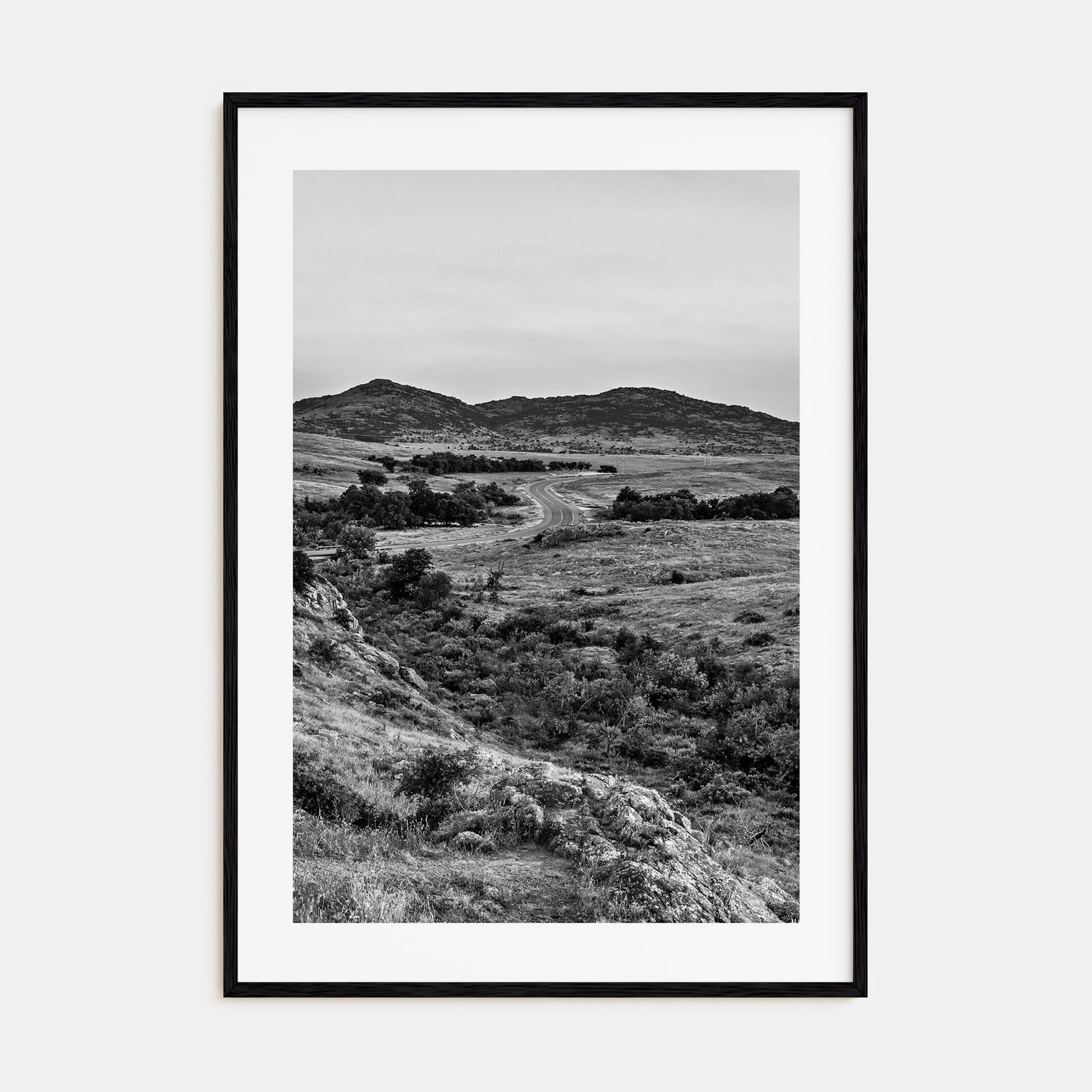 Oklahoma Photo B&W No 1 Poster