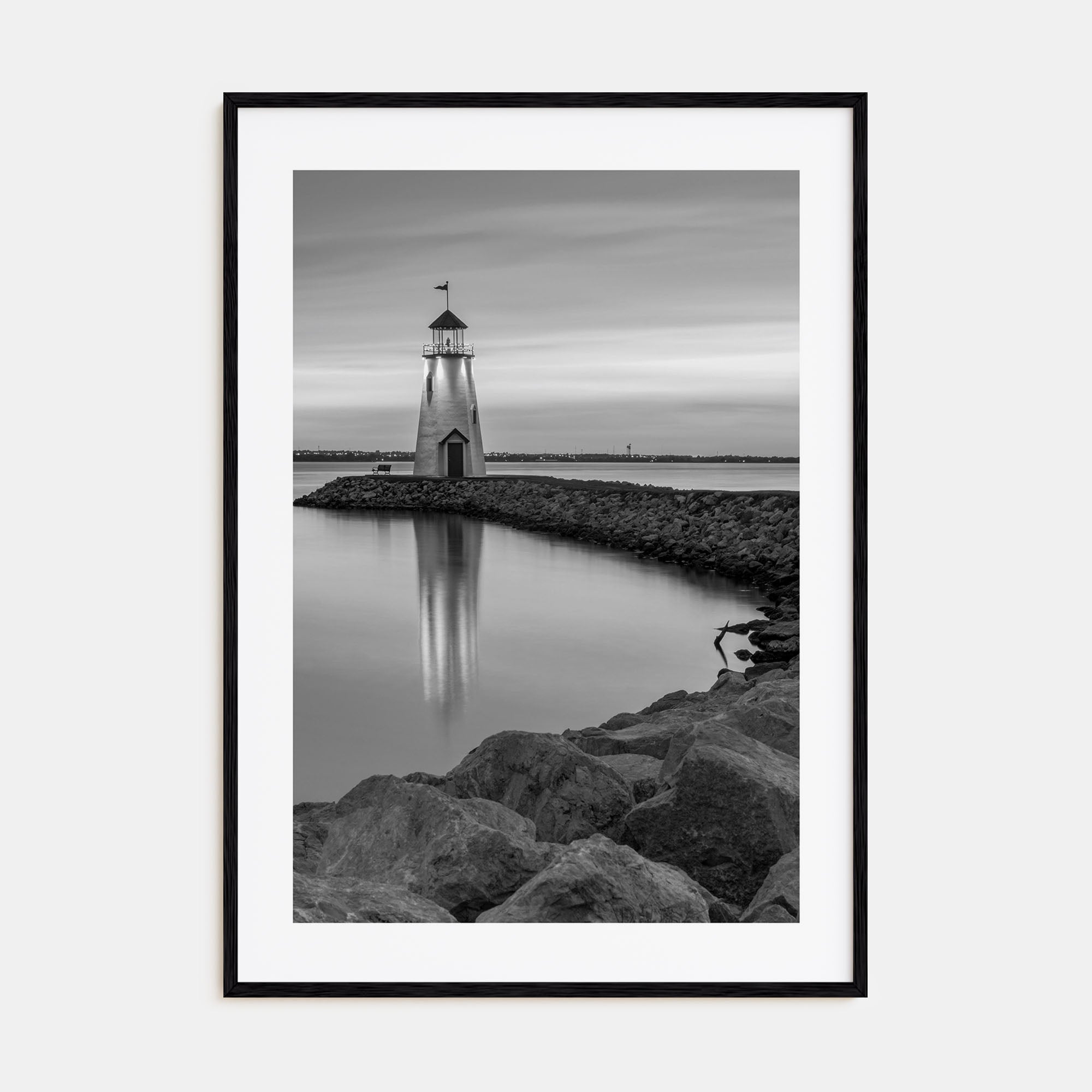 Oklahoma Photo B&W No 2 Poster
