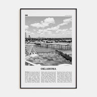 Oklahoma Travel B&W No 1 Poster