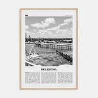 Oklahoma Travel B&W No 1 Poster