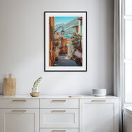 Old Town in Italy Photo Color Poster