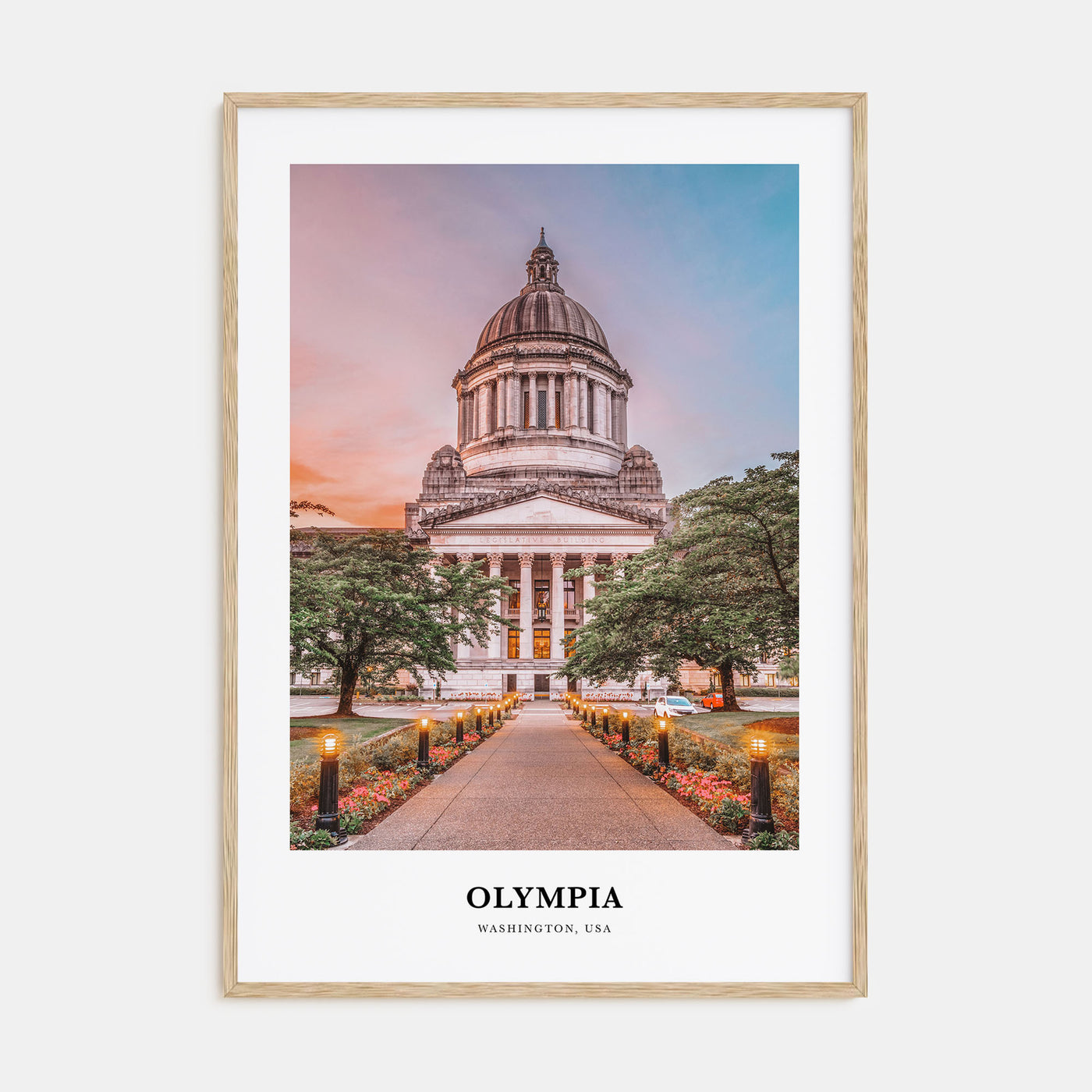 Olympia Portrait Color Poster
