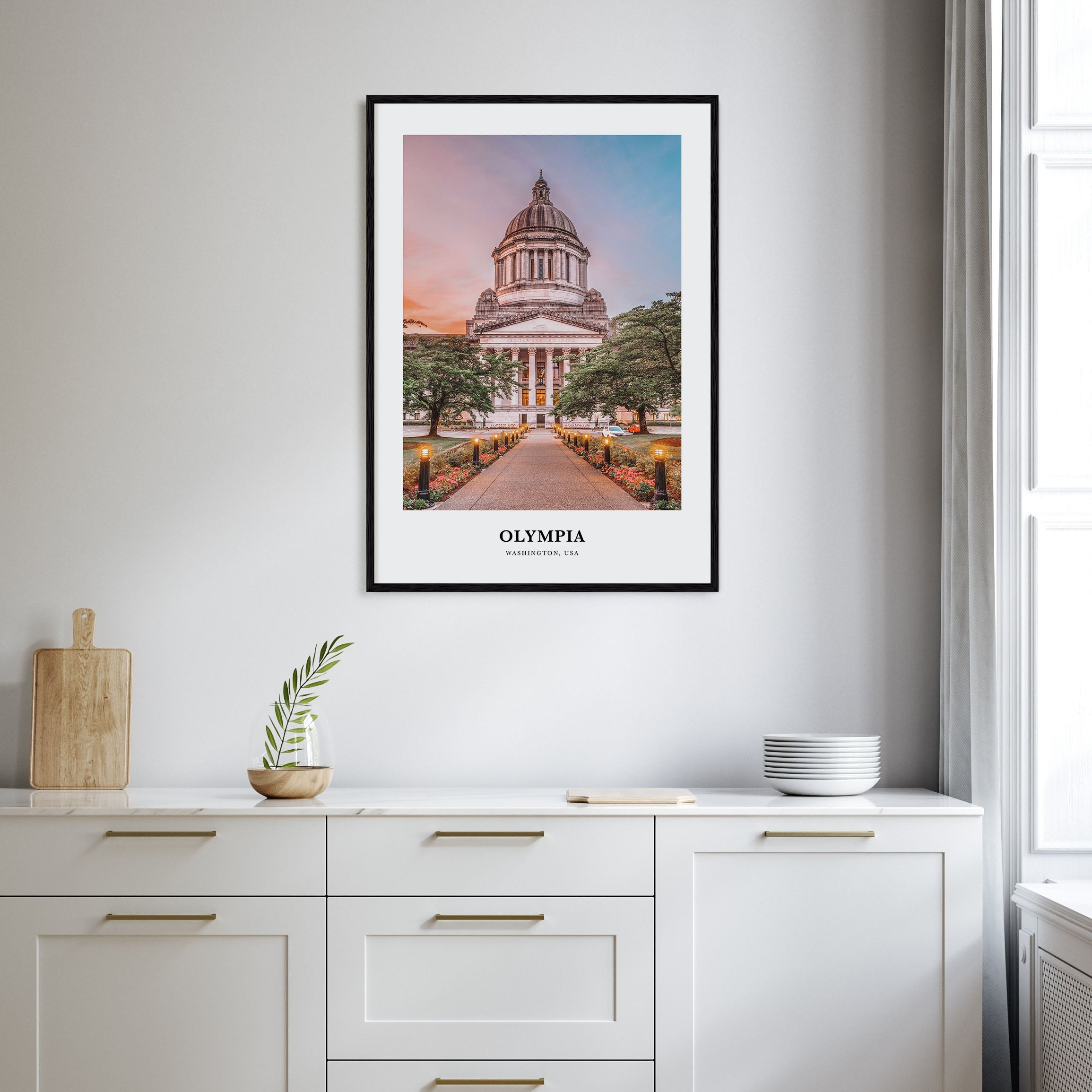 Olympia Portrait Color Poster