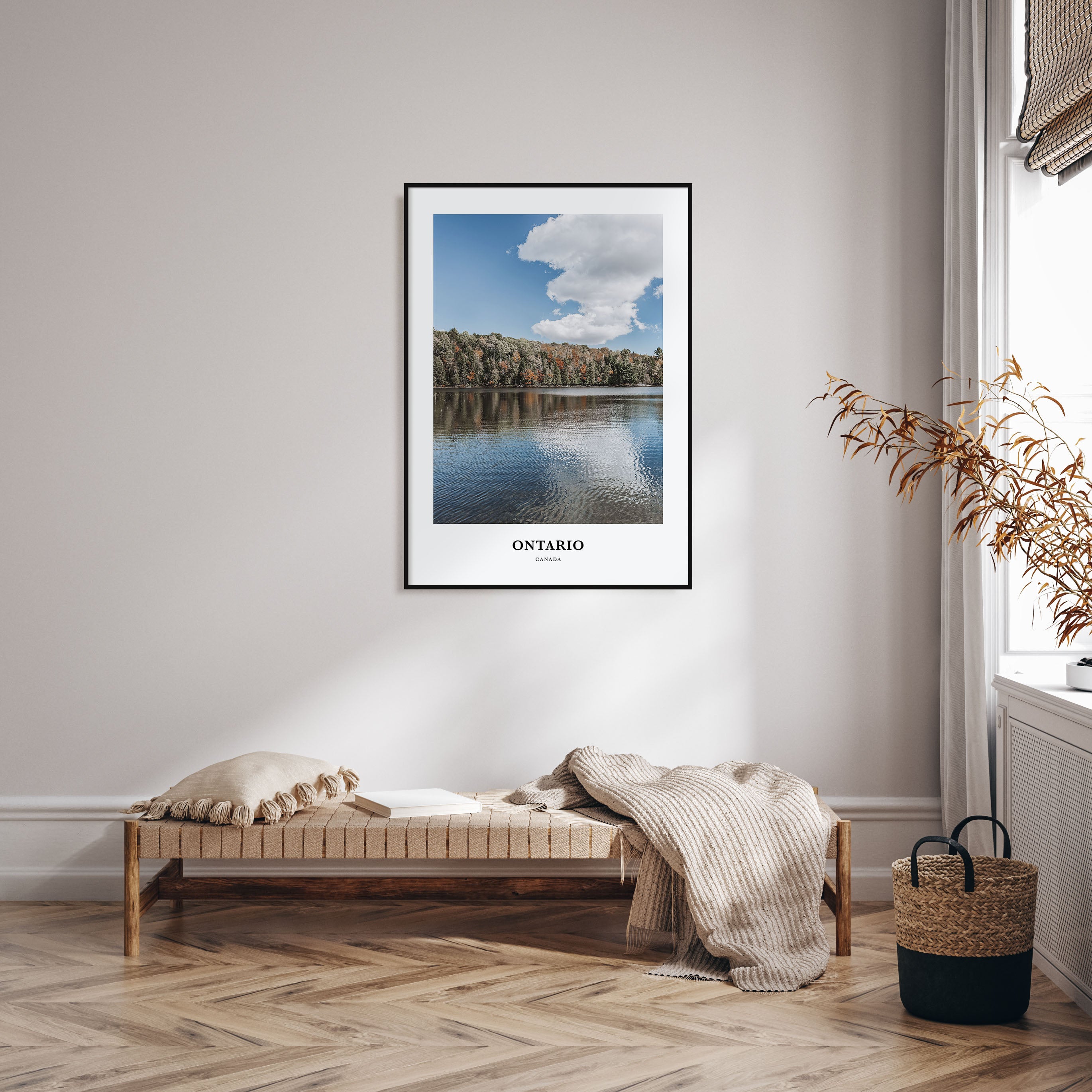 Ontario Portrait Color Poster